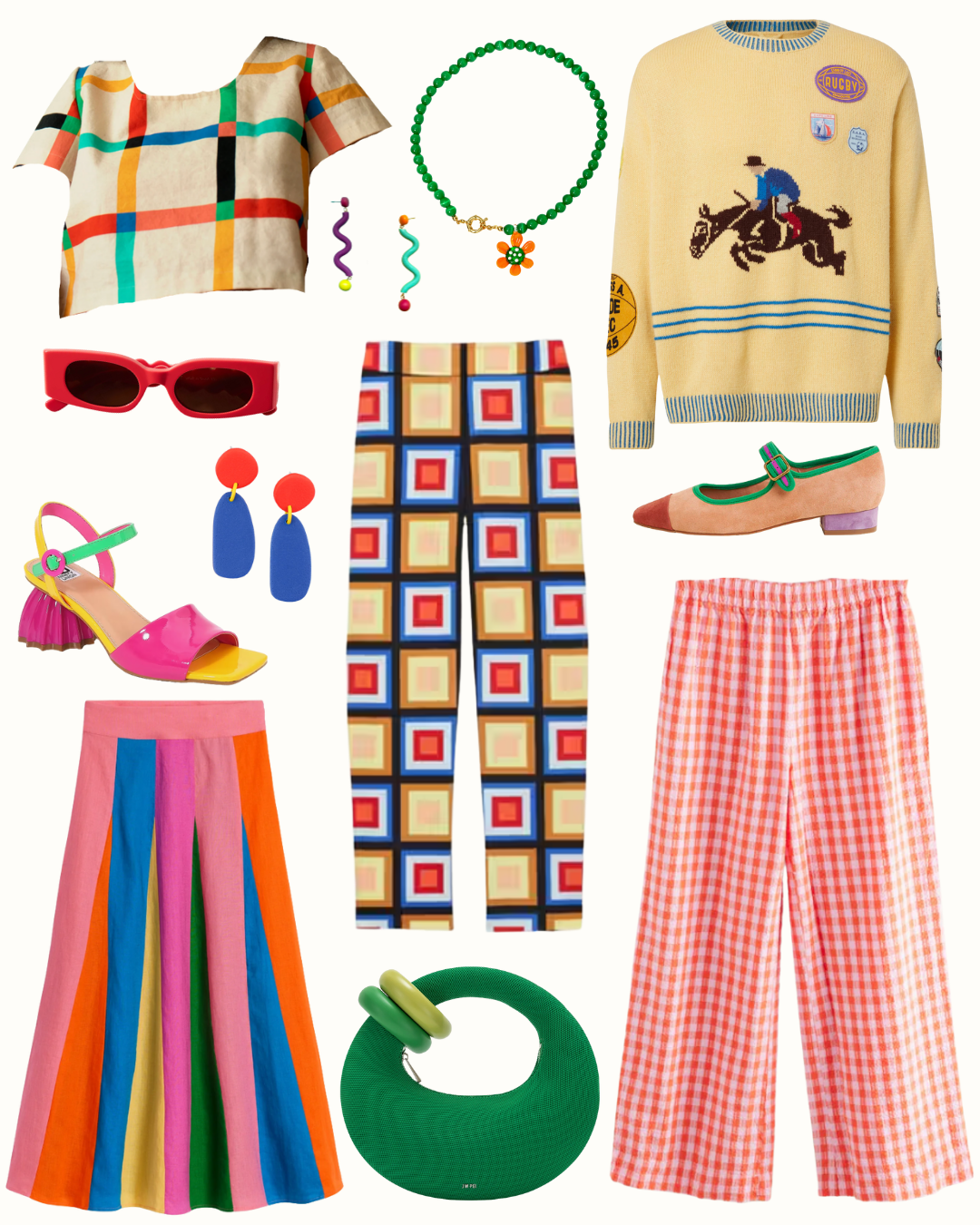 colorful quirky